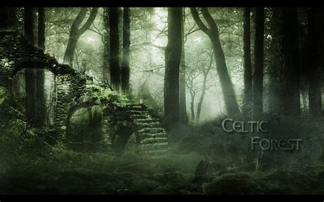 Celtic Forest By Fairling On Deviantart