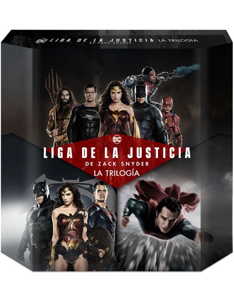 Zack Snyders Justice League Trilogy Liga De La Justicia De Zack Snyder La Trilogía Blu Ray