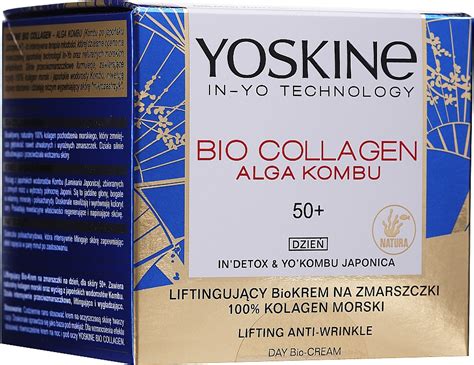 Дневен крем за лице с морски колаген 50 Yoskine Bio Colagen Alga