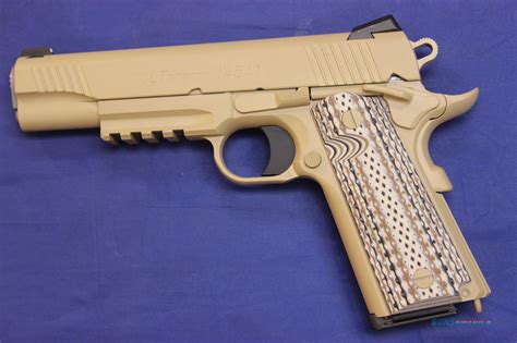 Colt 1911 Marine 45 Acp Desert Tan New For Sale