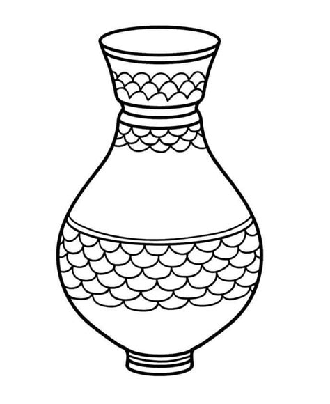 Desenho De Vasos Para Colorir Princesas Para Colorir E Imprimir The