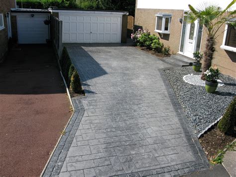 Northern Cobblestone Blog Pattern Imprinted Concrete Driveways