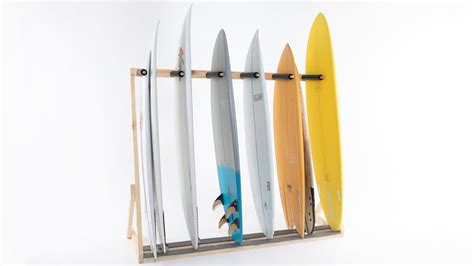 How To Build A Surfboard Rack Youtube