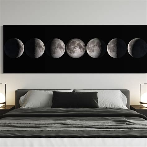 Canvas Moon Phases Etsy