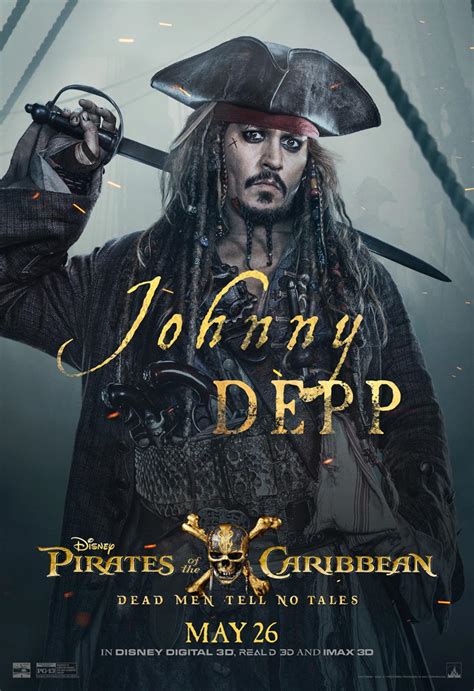 Pirates Of The Caribbean Dead Men Tell No Tales 2017 Poster 1