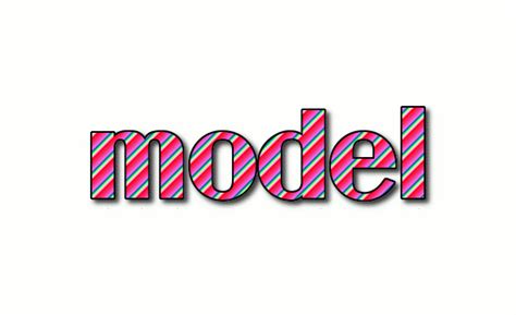 Model Logo Free Logo Design Tool From Flaming Text