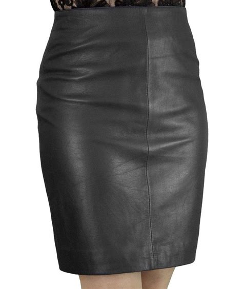 Handgemaakte vrouwen echte lamsleer rok Outfit Lederen rok Etsy België Leather skirt