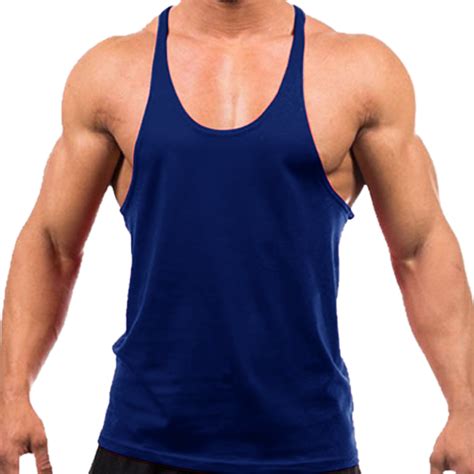 Men S Fitness Sport Vest Singlets T Shirt Bodybuilding Gym Workout Tank Top