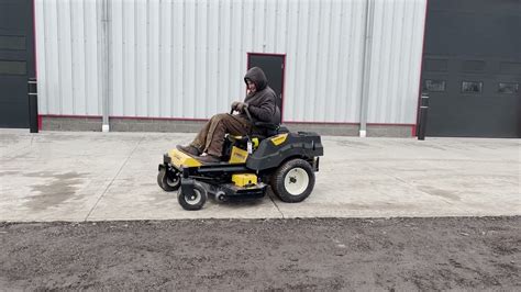 Cub Cadet Z Force Lx Zero Turn Mower Youtube