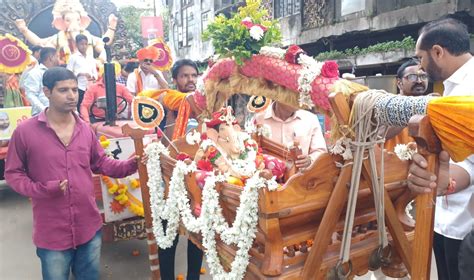Ganpati Visarjan 2023 Anant Chaturdashi Live Updates Ganesh Visarjan In