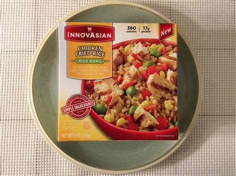 Innovasian Chicken Fried Rice Bowl Review Freezer Meal Frenzy