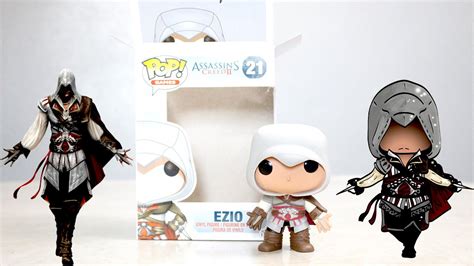 並行輸入品 Funko Figurine Assassins Creed Ezio Eagle Version Exclu Pop