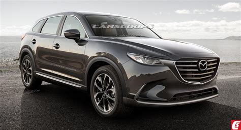 Future Cars 2017 Mazda Cx 9 Suv Sharpens Up Kodo Style Carscoops