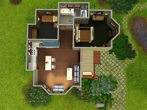 Floor Plan With Images Sims House Design Sims House Sims 4 Houses