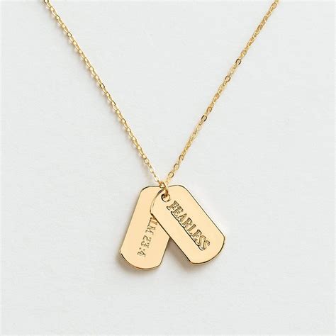 Fearless 15 Inch Gold Identity Necklace Christian Necklace