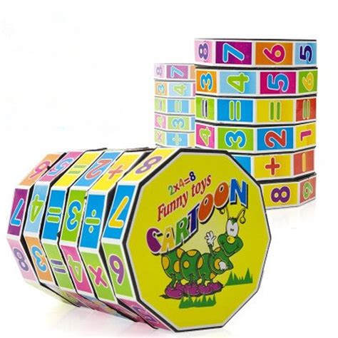 New Educational Puzzle Game Toys Children Intelligent Digital Cube For