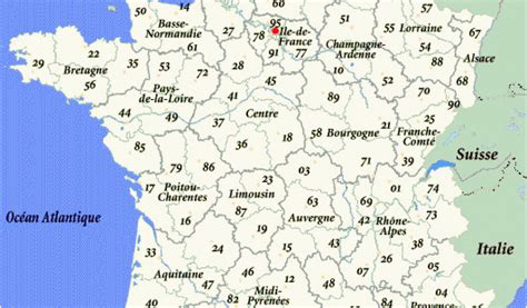 Paris France Zip Code Map The Departments Of France Secretmuseum
