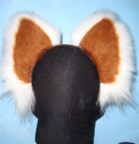 Red Panda Ears Back View — Weasyl