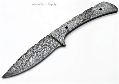 Damascus Knife Making Damascus Drop Point