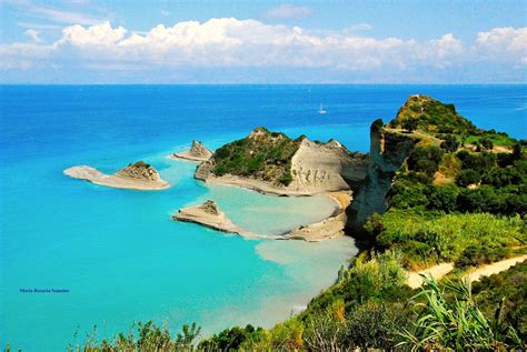 Cape Drastis Northern Part Of Corfu Greece ωнιмѕу ѕαη∂у Greek Islands