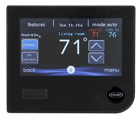 Carrier Corporation Systxccitc01b Infinity Wifi Touch Screen At