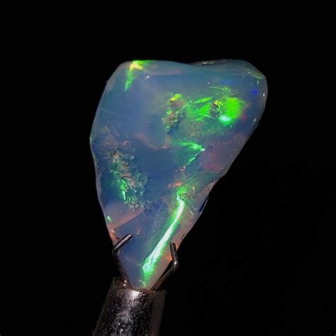 Natural Ethiopian Opal Raw Opal Polished Rough Multi Fire Etsy