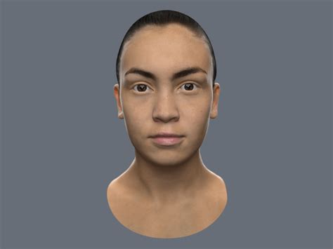 Female 3d Head Scan 10 3d Faces