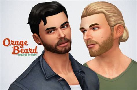 Sims Maxis Match Beard