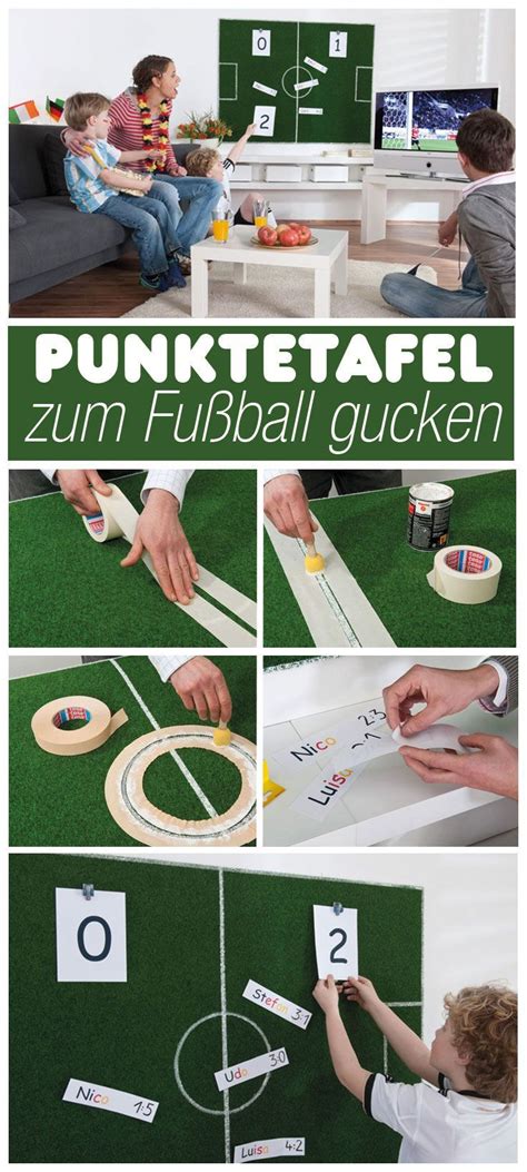 Holz zum basteln und zubehör finden sie online in unserem bastelshop. Anzeigetafel selber bauen - Andrea Kraft | Fußball ...