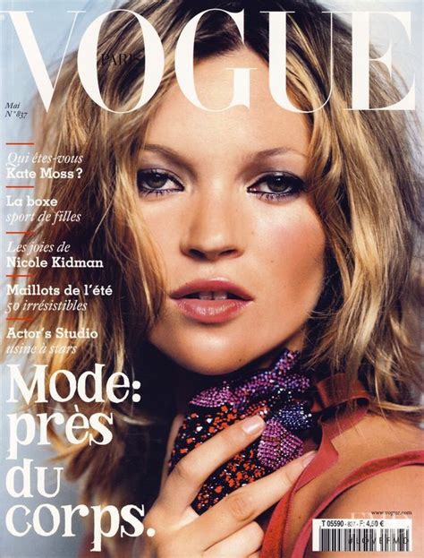 Kate Moss By Mario Testino For Vogue Paris May 2003 Kate Moss Mario