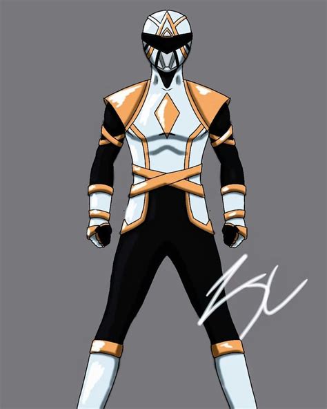 Omega Silver Ranger Concept Artwork Artist Ziad Connolly ∆∆shani Power Rangers Super