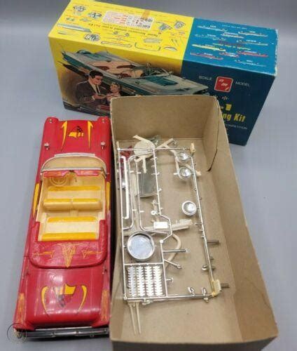 Vintage Model Car Kit 1959 Mercury Convertible Amt 3 1 Customizing Kit