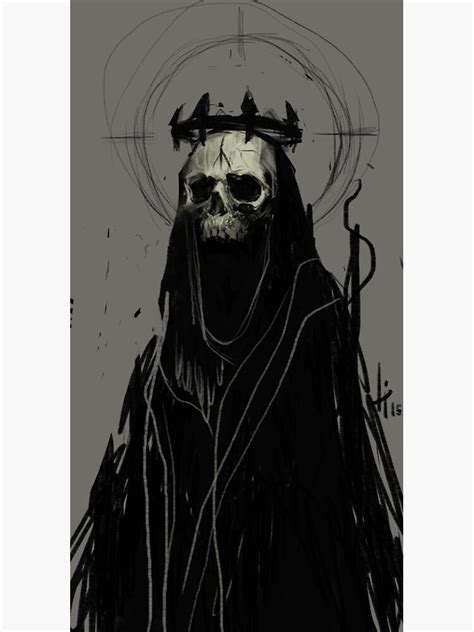 King Of The Dead Poster For Sale By Emoartwork Redbubble