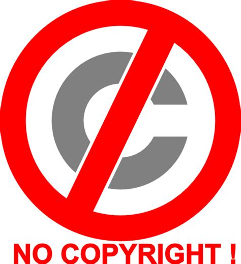 No Copyright Icon Clip Art Free Vector 4vector