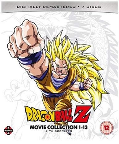 Dragon ball z movie complete collection: Dragon Ball Z: The Complete Movie Collection (Blu-ray ...