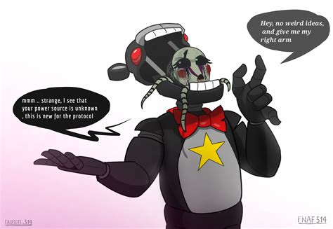 Puppet And Lefty Moment Fnaf514 Calesote514 By Calesote514 On Deviantart