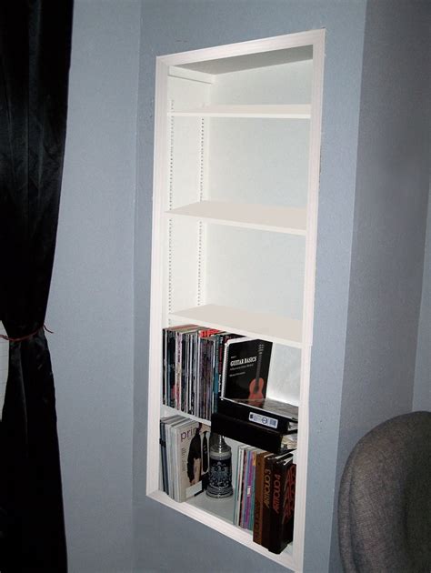 How to Create Recessed Shelving: 9 Steps