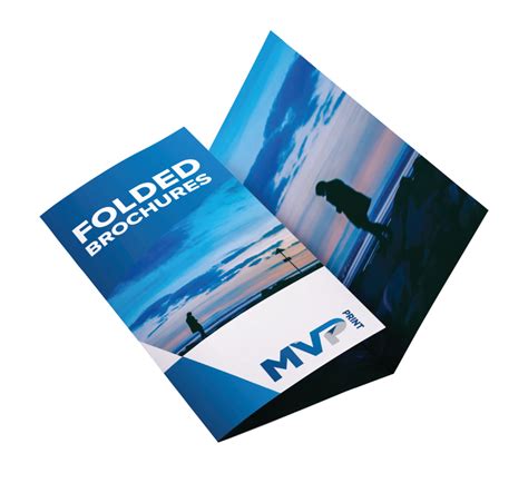 Folded Brochures Printing | Best Prices Guaranteed | MVP Print