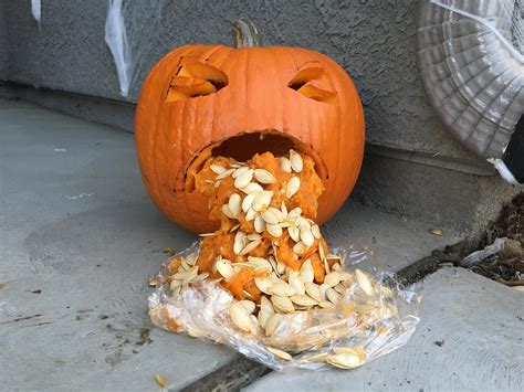 Made A Throwing Up Pumpkin I Think It Turned Out All Right Rfunny