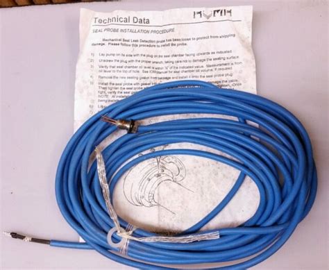 New Homa Mechanical Seal Leak Detection Probe Cord Cable Free Ship Usa
