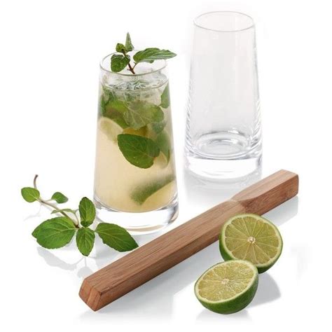 Ego Together Ego Mojito Glass Set With Muddler 58 Liked On Polyvore Featuring Home Kitchen
