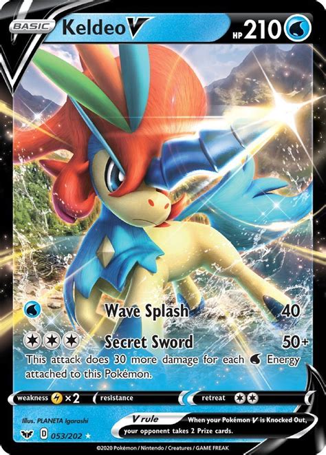 We did not find results for: Keldeo V 53/202 SWSH Base Set Holo Ultra Rare Pokemon Card NEAR MINT TCG