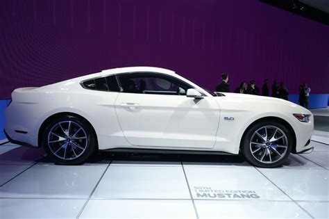 Ford Mustang 50 Year Limited Edition Side At The 2014 New York Auto Show
