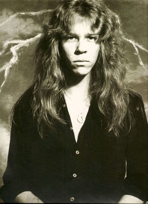 Young James Hetfield James Hetfield Metallica Thrash Metal