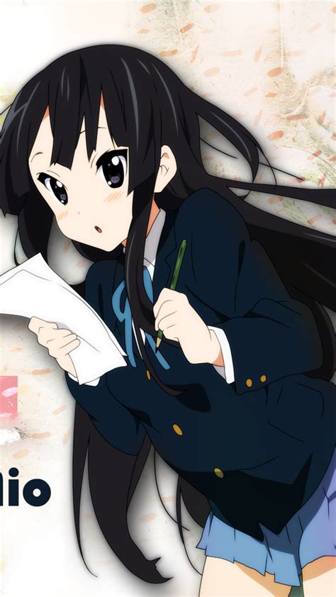 Akiyama Mio K On Wallpaper Anime Wallpaper Hd