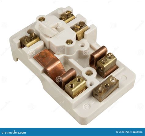 Inside An Old Fuse Box Stock Image Image Of Electrician 75194735