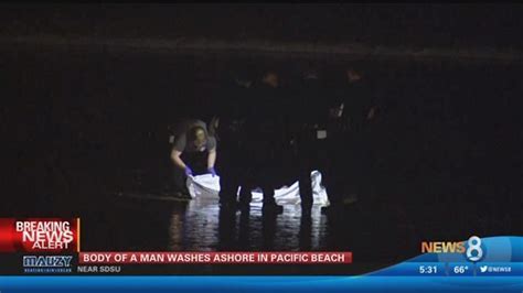 Body Of Man Washes Ashore In Pacific Beach Cbs Com