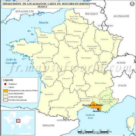 Bouches Du Rhône Carte De Localisation Bouches Du Rhône Département