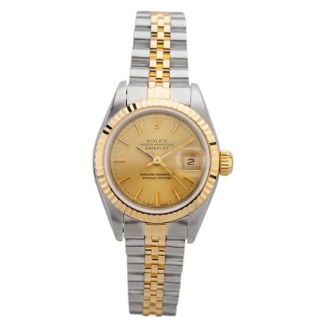 Official rolex retailer, provide expert guidance to their clients on the purchase and care of their rolex watch. Second Hand Rolex Ladies Oyster Perpetual Datejust Watch ...
