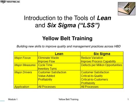 Best Of Lean Six Sigma Yellow Belt Project Examples Ppt Your Journey